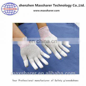 High quality ESD Nylon Fingertip Coating Gloves