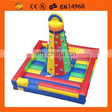 big Inflatable climb wall for adults/rock climb wall/climb wall for drill