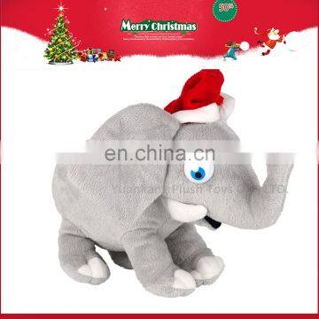 Wholesale Christmas Stuffed Lovely Plush Elephant Toys With Big Ears photo-3