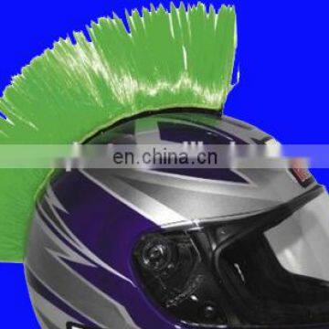 Green Racing Helmet Mohawk Motorcycle Helmet Mohawk