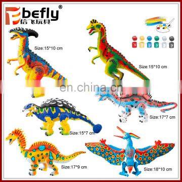 kids mini painting dinosaur figure new toy preschool educational toys