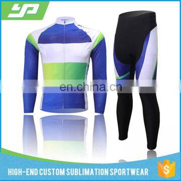 2017 Pro Team Men's Winter Comfortable Breathable Long Sleeve Custom Cycling Clothing photo-4