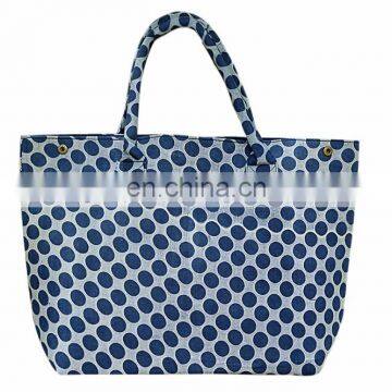 Embroidery Indigo Handbag Women Tote Shoulder Bag Indian Designer Boho Bag Beach Bag