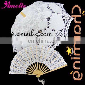 April lace umbrella and fan promotion goods