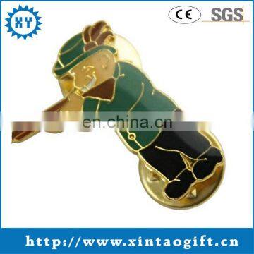 high quality antique blank pin badges metal factory