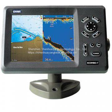 Комплект KCOMBO-7 GPS-плоттера и датчика рыбы photo-2