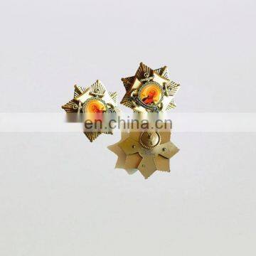 Enamel metal badges and lapel pins