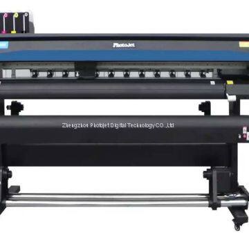 With double Dx7 Espon head 1600mm Cheap Eco solvent printer machine price list