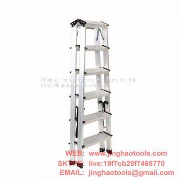 Aluminum Double Sided Ladder 6 Steps photo-3