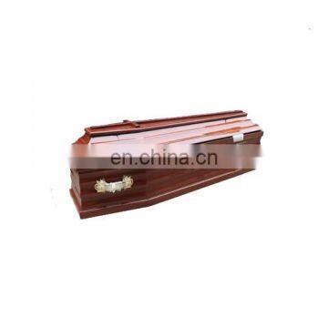 Special customized european coffin with glass cover TD-E36