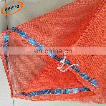 PP vegetable fruit packaging mesh bags 32*59 cm, holding 5kg