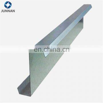 Supply Mild Carbon Z Steel Channel Pre Galvanized Z Purlin Profile