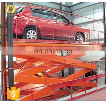 7LSJC Shandong SevenLift 10 ton car alignment scissor lift outdoor for auto services