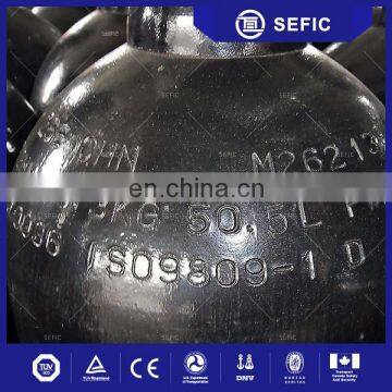 ISO9809-3 Good Quality Empty 40L Argon Gas Cylinder Without Valve photo-4