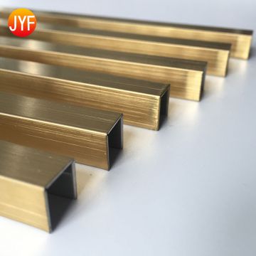 FoShan color stainless steel u channel sizes