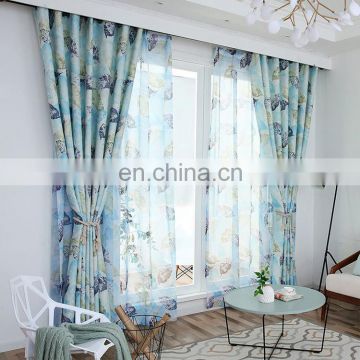 High Quality New Design Printing Curtain Fabric Custom Printed Curtain