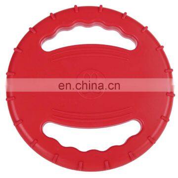 Non-toxic OEM logo dog training flying disc TPR toy for dog