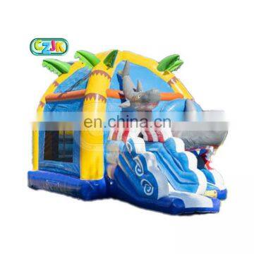 popular multiply shark jumper inflatable bouncer jumping bouncy castle bounce house