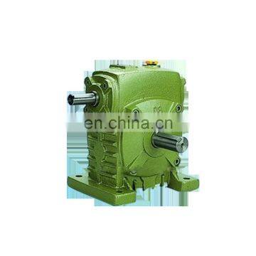 WPA Series Worm Gearbox Wpa50-250 Worm Single Double Gear Speed Reducer Reductor Box Gearbox Green Motor photo-3