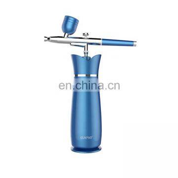 Home Use Oxygen Facial Skin Care Oxygen Water Jet Peel Beauty Machine / Oxygen Injection Spray Gun