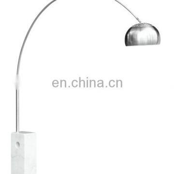 Современный классический дизайн. Украшательная настольная светодиодная дуговая лампа для дома и офиса с мраморным основанием photo-3