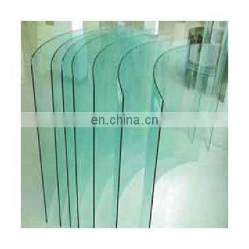 Silk Screen Printed Black 5mm Curve Tempered Glass