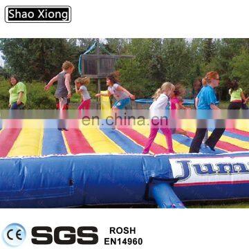 Customized Size High Jumper Inflatable Jumping Bouncer Pad Pillow Mat for Sale Kids