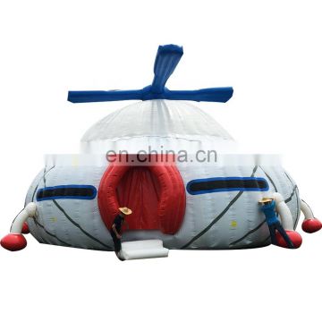 Kids Adult Jumper Airplane Inflatable Jumping Bounce House Castle