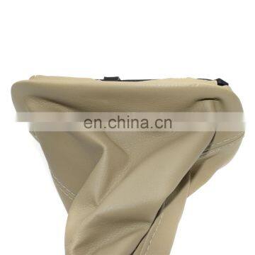 Beige Gear Shift Knob Gaitor Boot 5 Speed For VW PASSAT 1996-2005 photo-6
