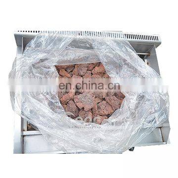 Environmental Commercial Catering Equipment Stainless Steel Lava Rock Gas Grill For Sale