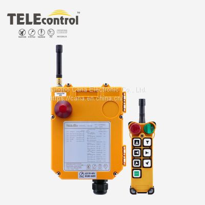 Universal F24-6D Industrial Radio Wireless Remote Control 6 Double Speed Keys UTING for Overhead Crane 12V 18-65V 65-440V AC/DC