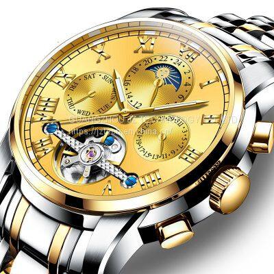 mechanical watches custom made logo china factory price wholesale