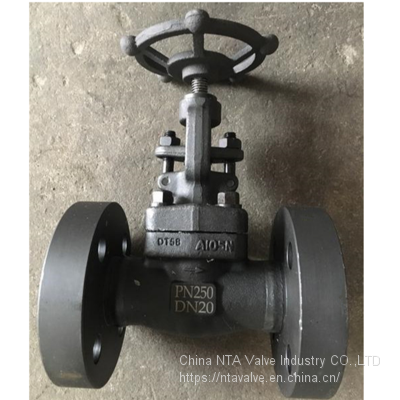 J11H/Y Class 150~2500 A105/ F304/F316/ LF2 Globe Valve, BW/SW/Flange/Thread