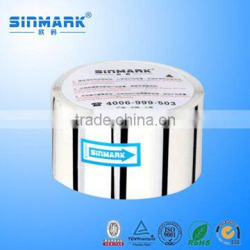 SINMARK good quality PET label sticker paper self adhesive label