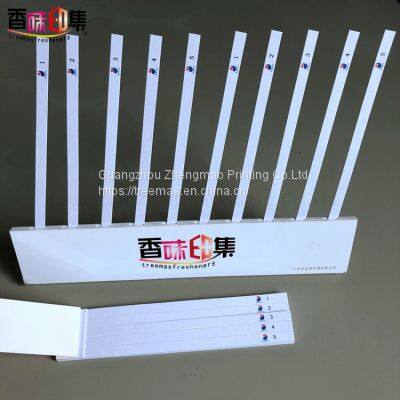 Custom Logo Print Blotter Paper Fragrance Test Strips for Testing Fragrances, Essential Oils photo-3
