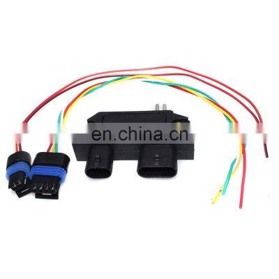 Free Shipping!Ignition Coil Spark Control Module & Connector Pigtail For Chevy Buick Cadillac