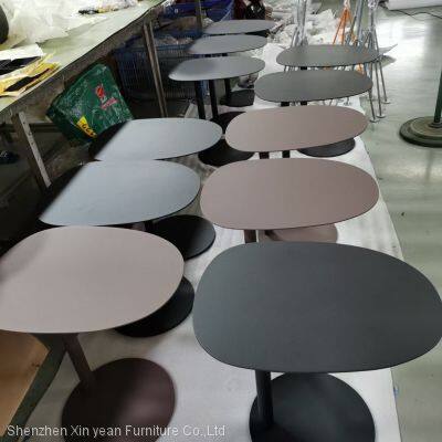 Mesas de Café Redonda Mesa Para Cafe Mesas de Cafe Modernas Mesa de Cafe Estilo Industrial photo-2