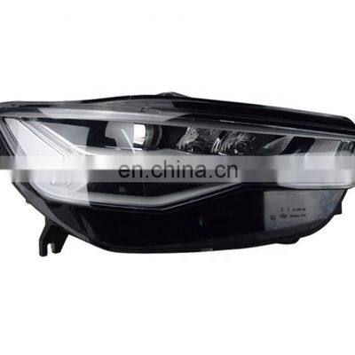 New product lanch cars Front light  LED HeadLights  original lens For audi A6  2015-2018   upgrade A6 Xenon up to LED