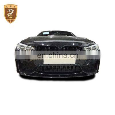 P Style Front Bumper Lip For BNW M4 F82 Carbon Fiber Rear Spoiler Diffuser Car Parts