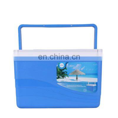 portable hiking sample outdoor travel sample camping factory wholesale cans sample custom logo outdoor cooler box wooden lid