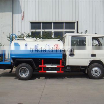 double row cabin Dongfeng water transportation truck