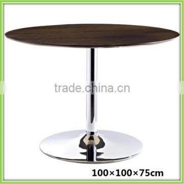 New MDF Brown Round Dining Table in Shengfang