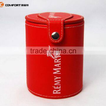 Custom Logo Leather Plastic Dice Cup With Storage photo-3