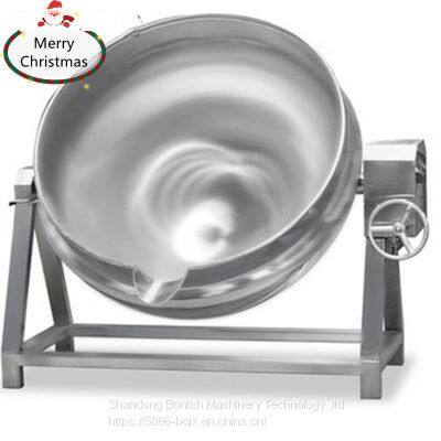 Industrial High Quality Safe and Low Noise Steam Jacketed Kettle With Stirrer