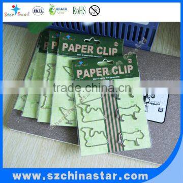 Kinds of Animal Crushed paper clips with stand