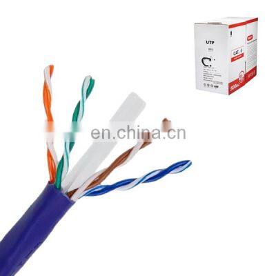 utp cat6 cable 305M 1000FT ftp cat6 network patch lan cable jelly filled sftp