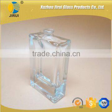 35ml Square Clear Glass Perfume Bottles With Sprayer photo-2