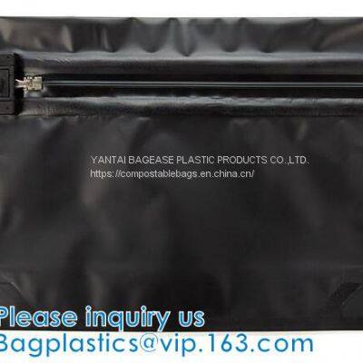 Slider Tobacco Bags, Zipper Cigar Pouches, Fine Tobacco, Slider Top Closure Polyethylene Bags photo-4