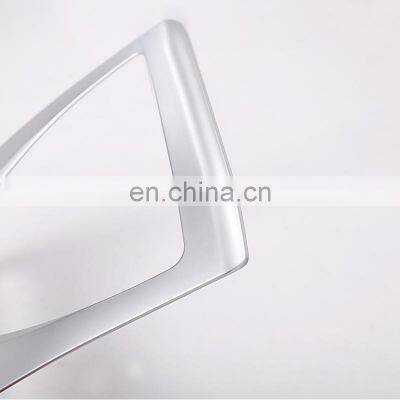 For BMW X3 X4 5 Series f10 f25 f26 Car-Styling Interior ABS Chrome Front Reading Light Frame Cover Trim 3d Stickers