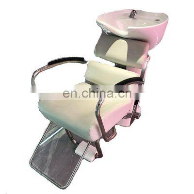 QFP-SB10 Beauty Salon Shampoo Bed Chair Basin Salon Sink Hair Washing Shampoo Bed